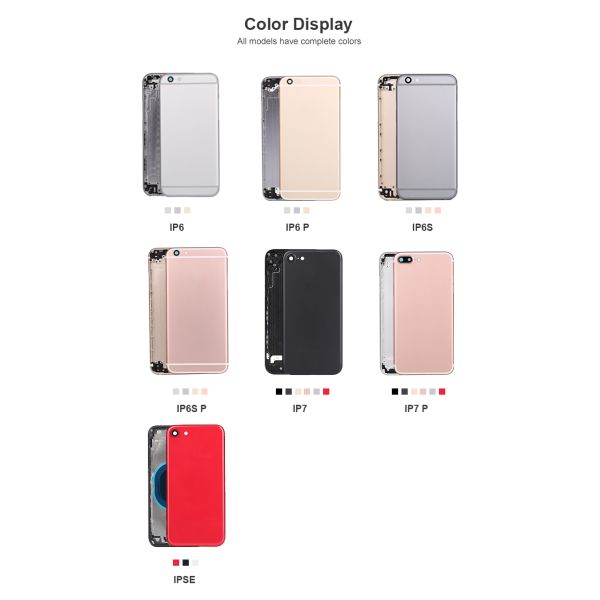 Oem Housing Cell Phone Adhesive Battery Cover For Iphone SE 6s 6plus 6splus