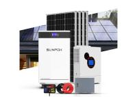 10kw 15kw 25kw 30kw 50kw Sistema de energía solar para el hogar Sistema completo de almacenamiento de energía solar para uso doméstico con batería de litio