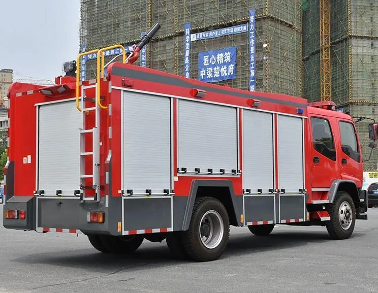 ISUZU Fvr 240HP 4tons Water 2tons Foam Fire Truck 6tons Fire Rescue Vehicles