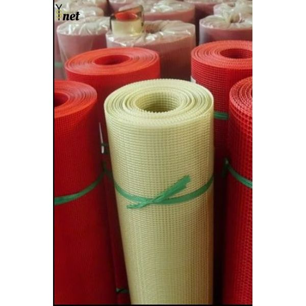 Red autoadhesivo de la malla de fibra de vidrio resistente al agua de estuco rollo de malla personalizada