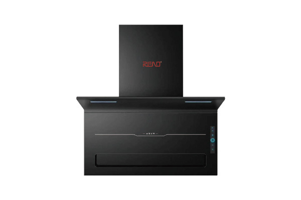 Kitchen Black Range Hood Carbon Filter Smart Stainless Steel Range Hood