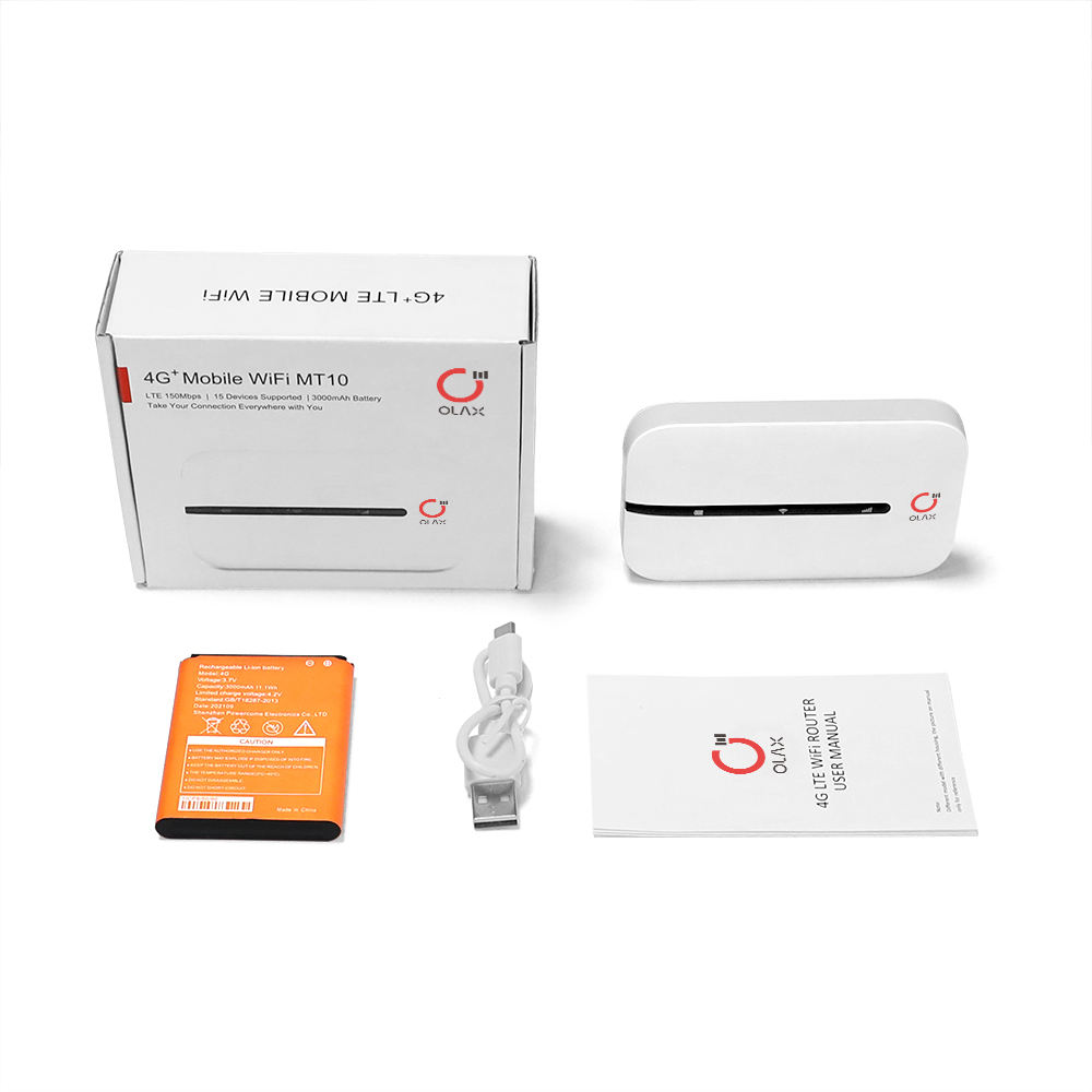 Olax 4g 3000mah Lte WiFi с одной SIM-картой Мобильный WiFi 4g Lte WiFi Pocket 4g Маршрутизатор, похожий на E5576 для 15 пользователей