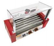 Máquina avançada de processamento de frutas com tamanho 660*490*540mm e 9 rolos de churrasqueira de cachorro quente