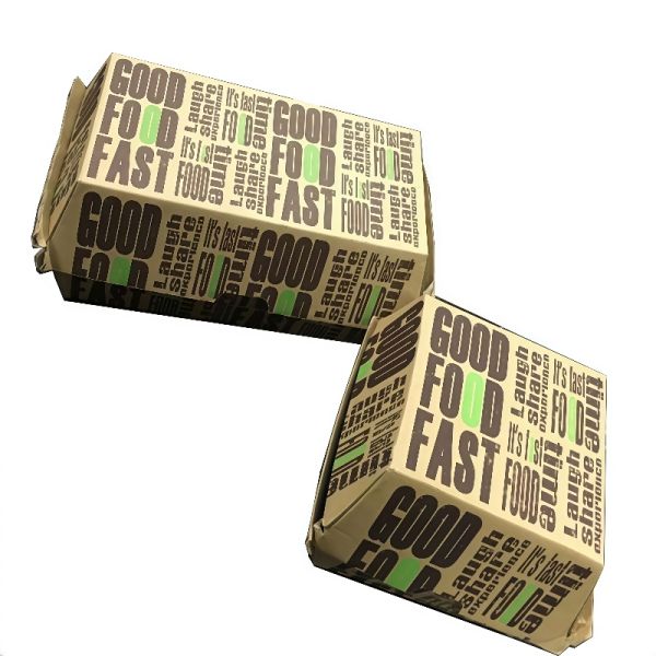 High End Hamburger Packaging Box Heaven And Earth Cover Premium Gift Box Waterproof