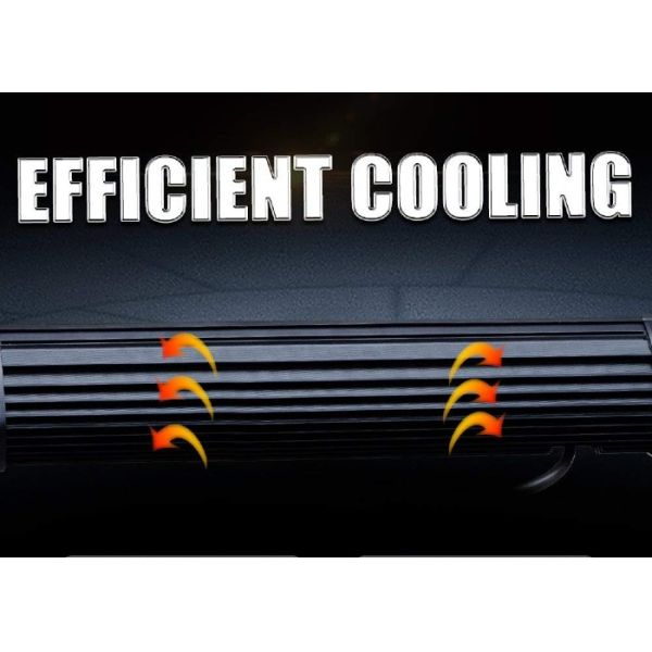 120W Off Road Front Bumper LED Light Bar Easy Mounting Black Body Color