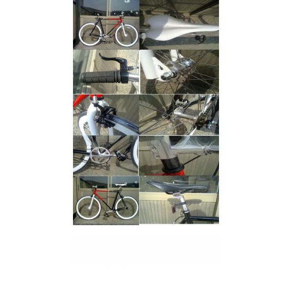 Lightweight Gloss Weight 13KG Frame argon welding 700C Purefix Bike