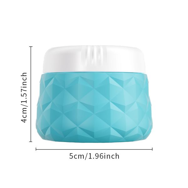 Big Mouth Silicone Travel Jar Set Leak Proof 30ml 50x40mm With Lid