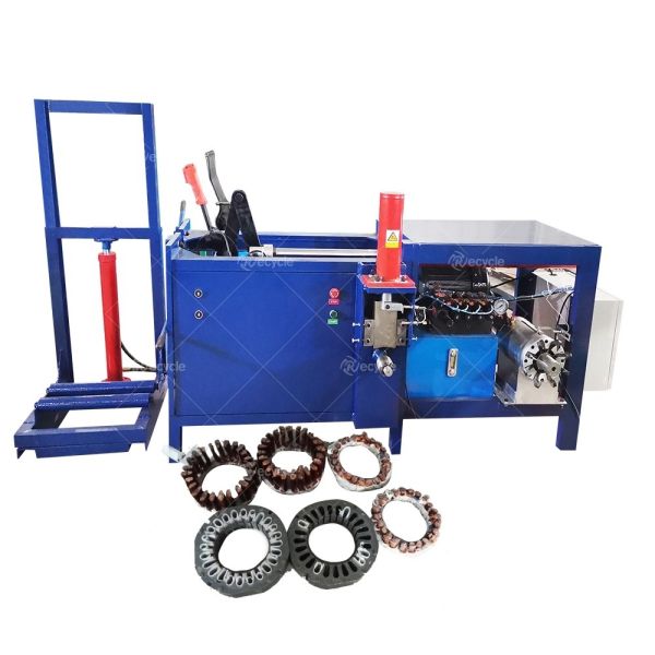 Vertical Stator Coil Winding Machines for Electric Motor Stator Recycling Equipment