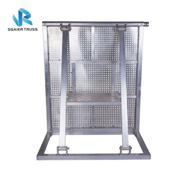 Pedestrian Crowd Control Barrier Metal Crash Gate Door Lightweight For Events