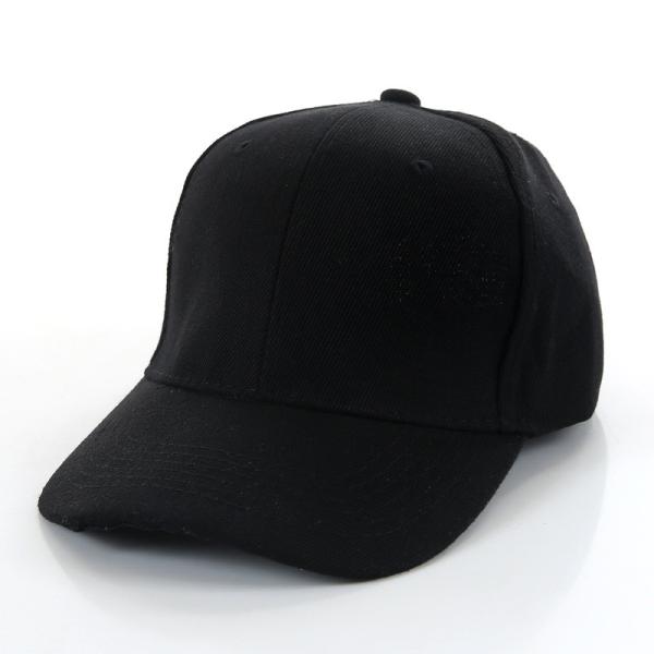 100% cotton blank baseball cap without logo promotional 6 panel caps and hats men