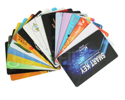 Blank Inkjetpvc ID Cards ID Chip RFID Blank Card 125khz LF Factory Price Plastic Read & Write Printing , Customized