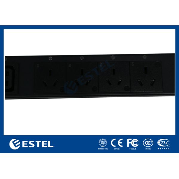Smart PDU with Real Time Power Monitoring and Environmental Sensors for Data Center Management and Power Delivery