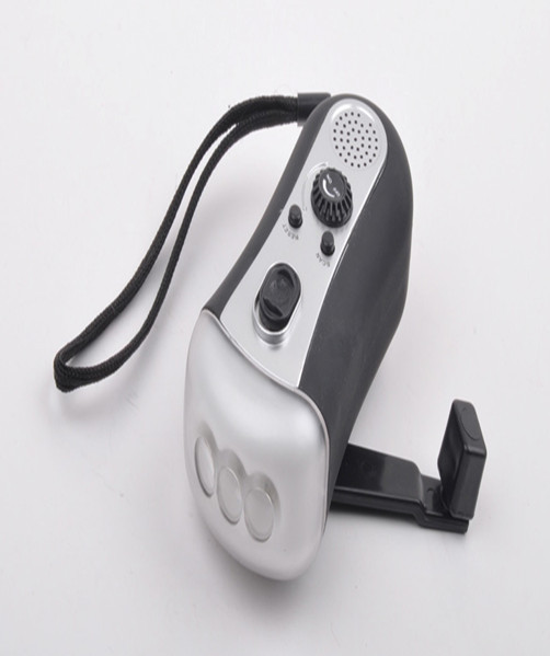 CE&ROHS certificated rechargeable dynamo flashlight manual torch