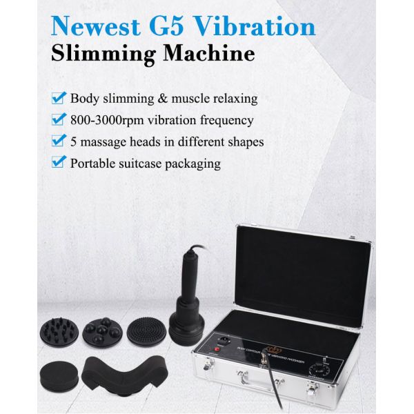 Desktop Home Use Vibration Fatigue Removal G5 Muscle Relax Cellulite Massager Machine JF627