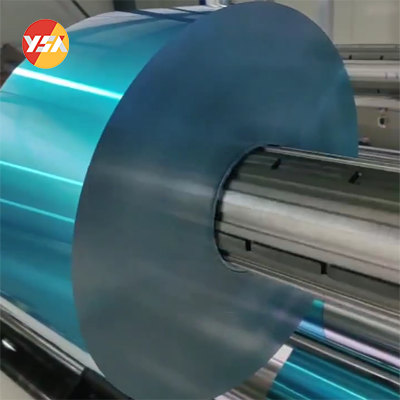 Hydrophilic foil 8011 blue aluminum foil for air conditioner
