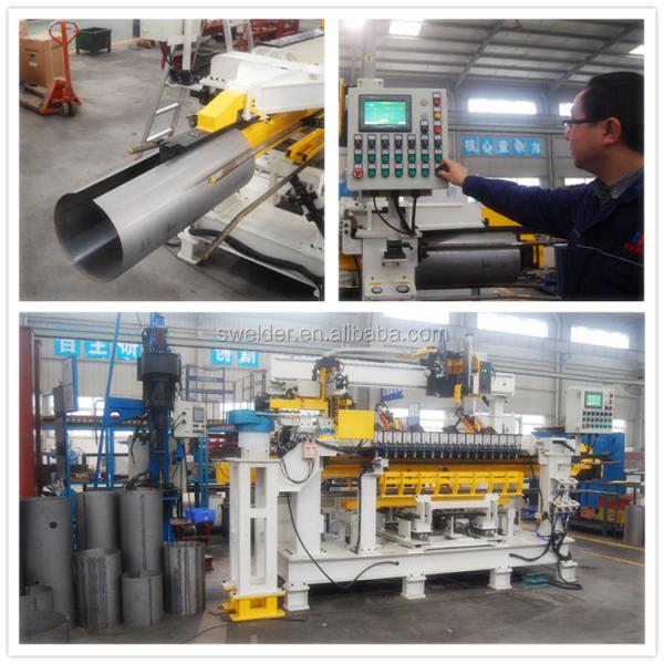 AC 220V 50Hz / 60Hz Water Tank Welding Machine Longitudinal Seam MIG Welder