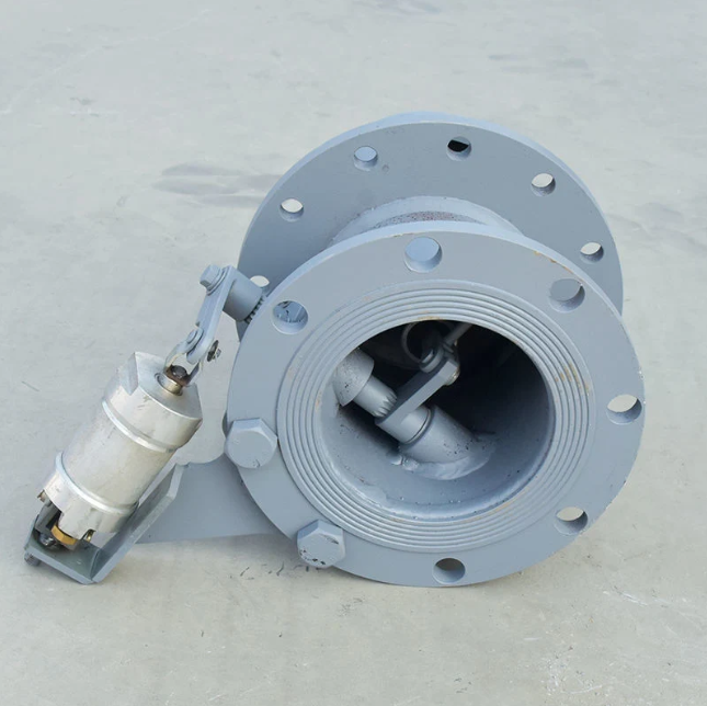 Válvula inferior de emergencia mecánica neumática para tanque de combustible de 6 pulgadas con capacidad de 25 kg y alto caudal