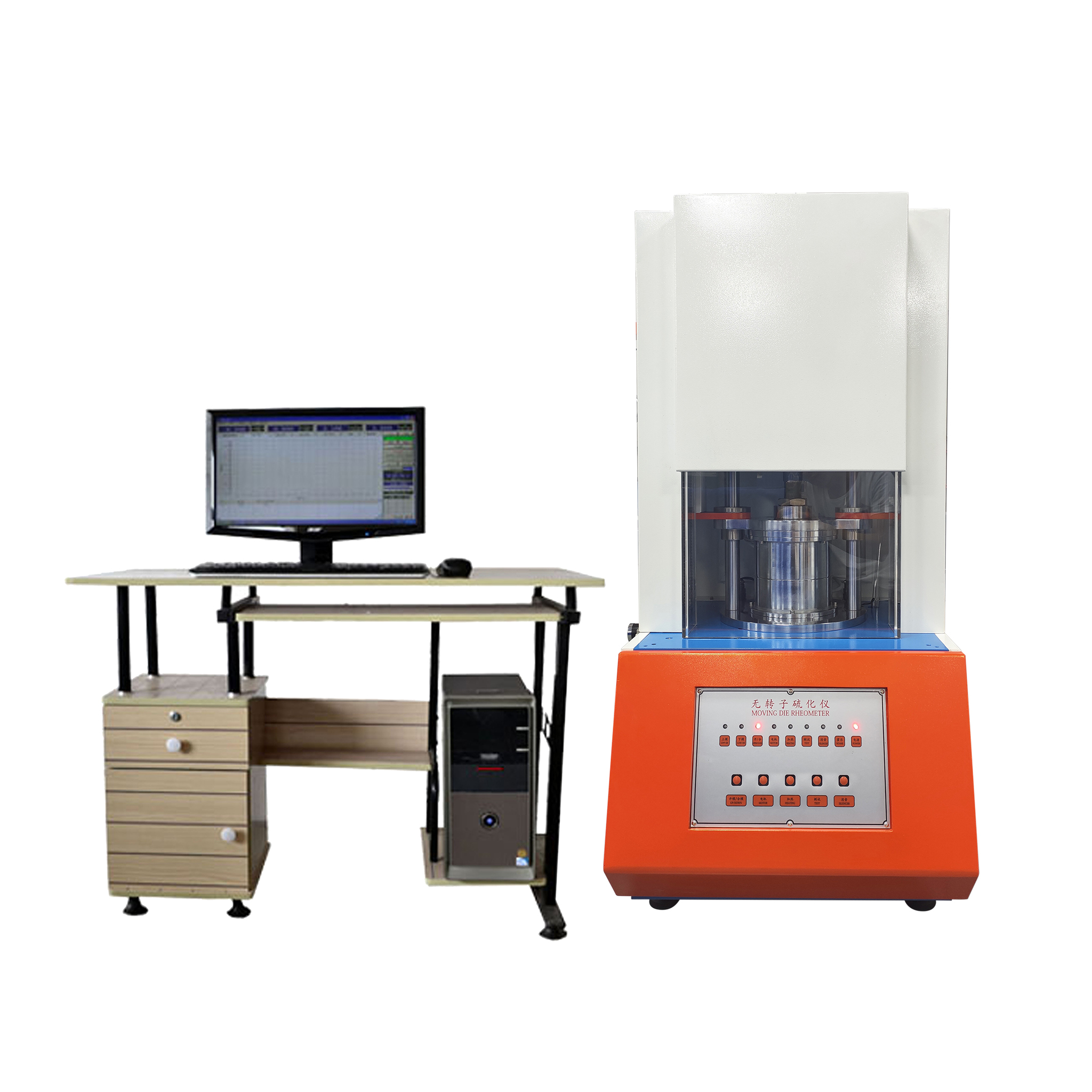 Rotorless vulcanizing instrument