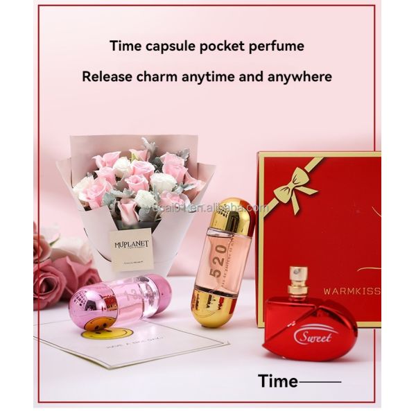 Spray Love Capsule Perfume Set 30ml Fruity Florals 3-Piece Valentine's Day Present
