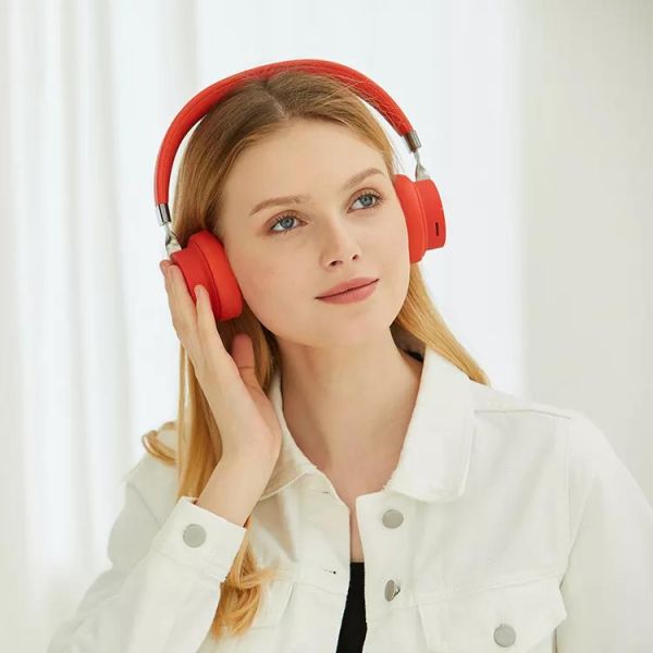 ROHS Super Bass Wireless Headphones , ABS HIFI Gaming Headset With Microphone