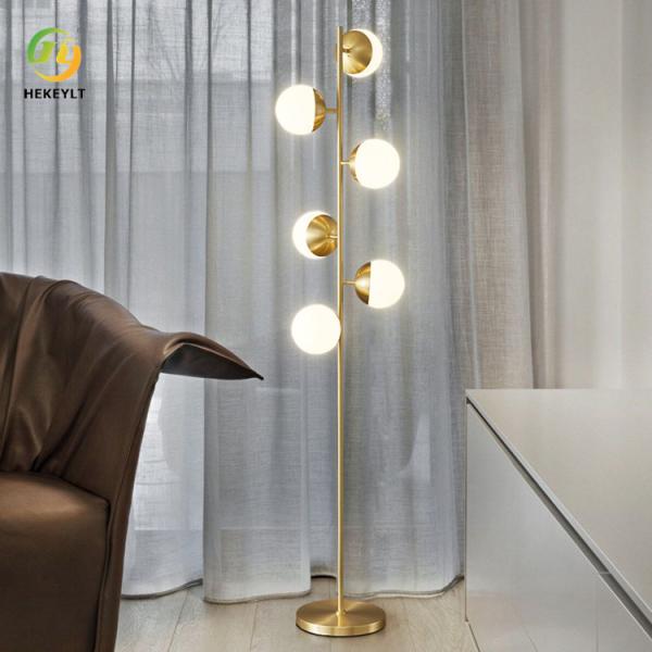 High Metal Gold Iron Bedside Modern Floor Light Living Room Atmosphere