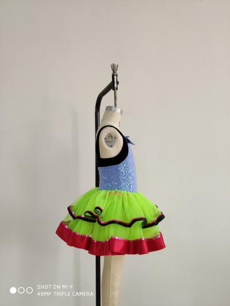 Toddler Ballet Clothes Fleabane Stage Performance Dress Oem Service