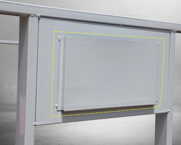 Powder Coated Steel Stackable Pallet Racks 1200*1200*1100mm For Goods Turnover