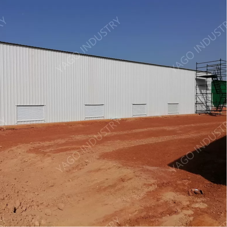 Waterproof Prefab Warehouse Building Prefabricated Metal Structures ODM