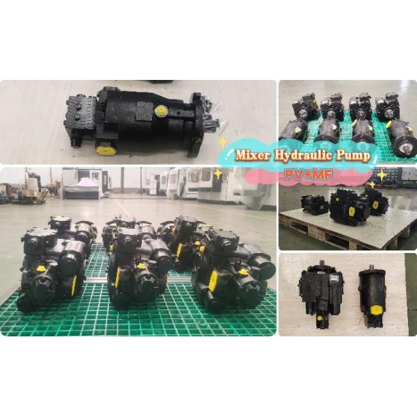 mixer axial piston hydraulic pump SPV23 Flange Mounting Manual Loading Mixer Axial Piston Hydraulic Pump