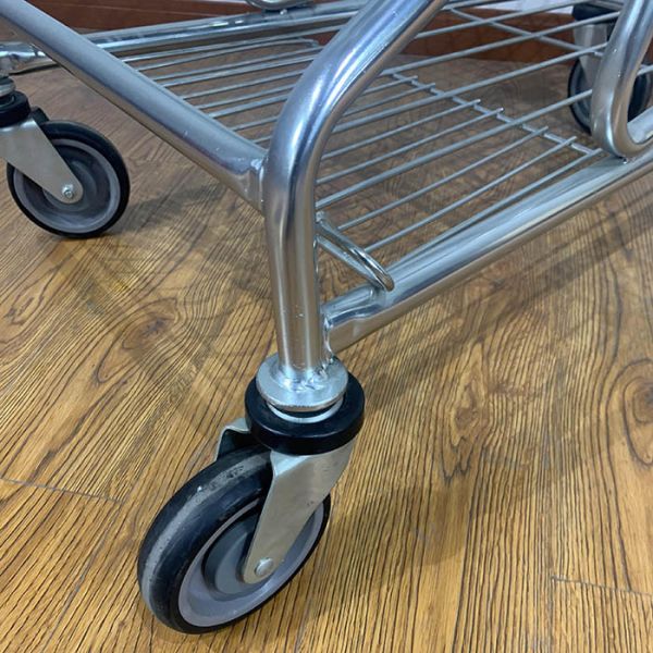 180L General Store Supermarket Trolleys American Style Supermarket Shopping Trolley