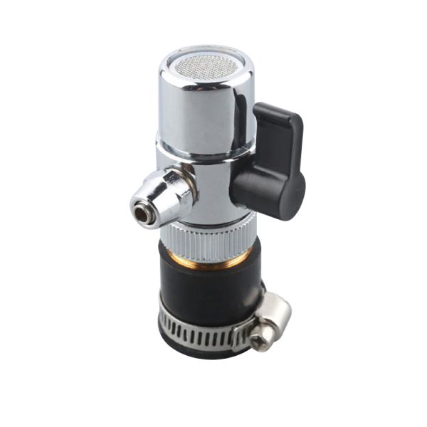 Enhanced Durability 3-Way Hotel Faucet Water Adapter with Three-way Diverter