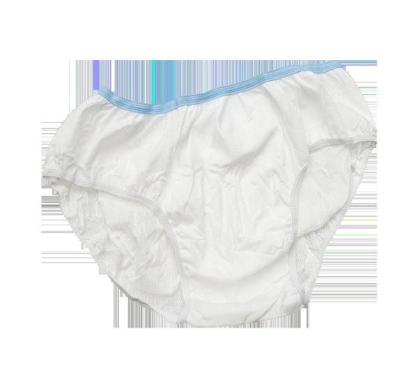 Das senhoras respiráveis macias super do OEM do algodão do ODM roupa interior descartável para termas