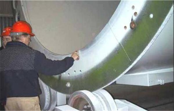 Automatic Column And Boom Manipulator , 60T / 100T Tank Turning Rollers