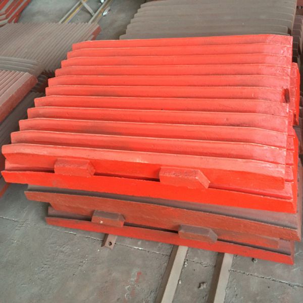 shanbao jaw crusher spare parts high manganese steel jaw plates
