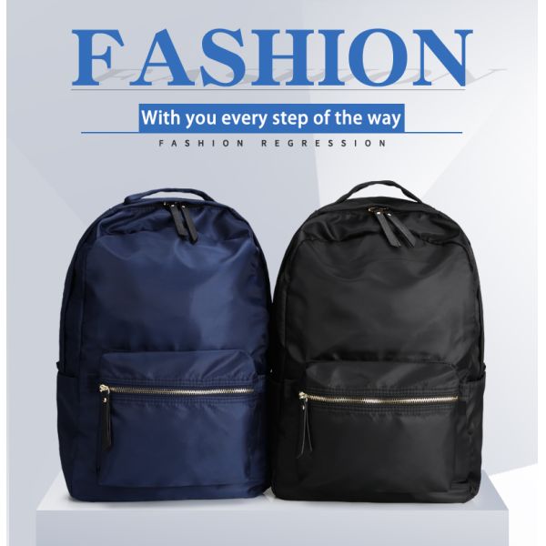 Factory wholesale custom logo backpack fashion leisure waterproof school bags for middle school students