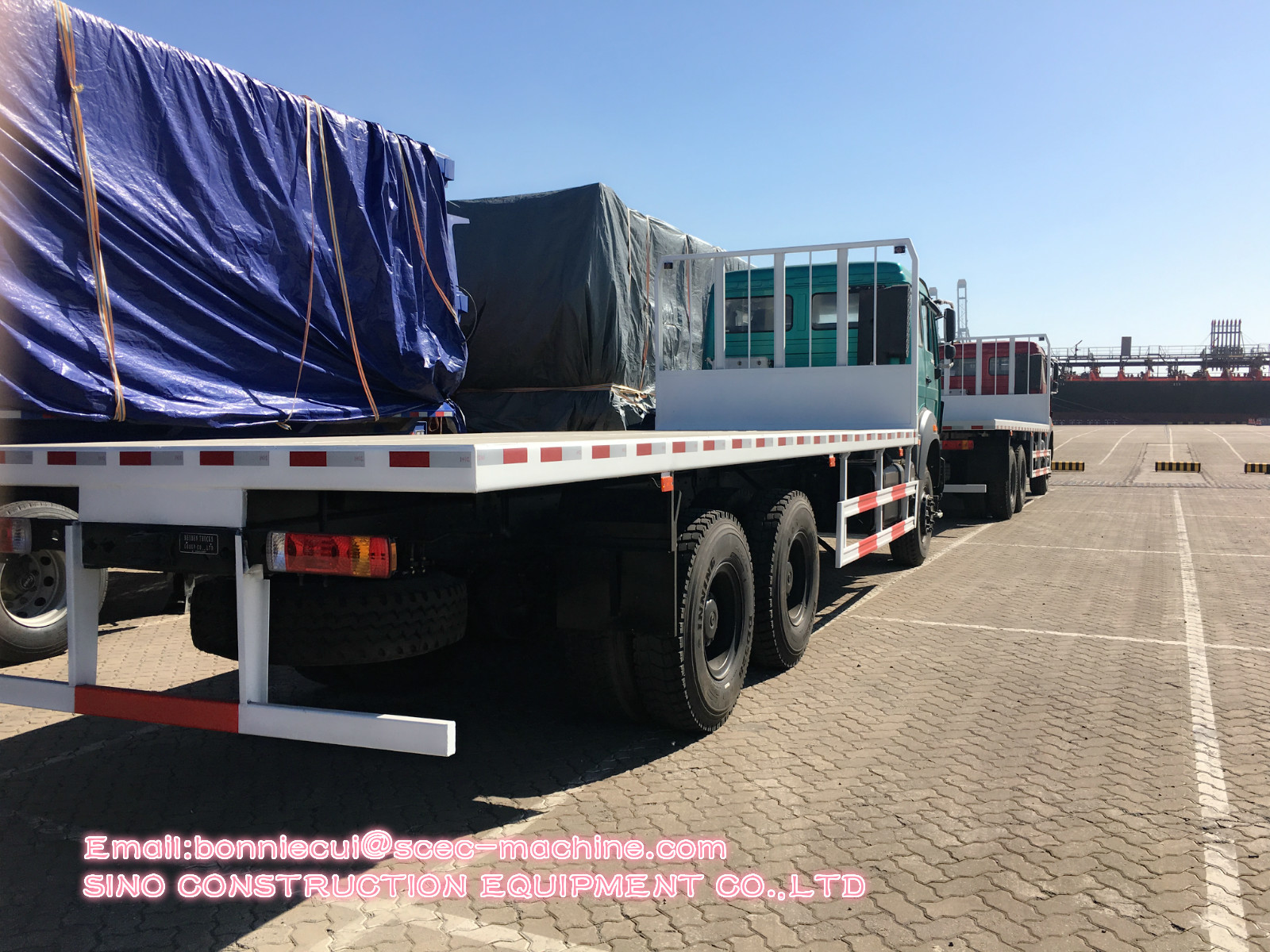 Шасси тележки бренда 6кс4 Бэйбен тележки груза евро 2 кабина сверхмощного длинная