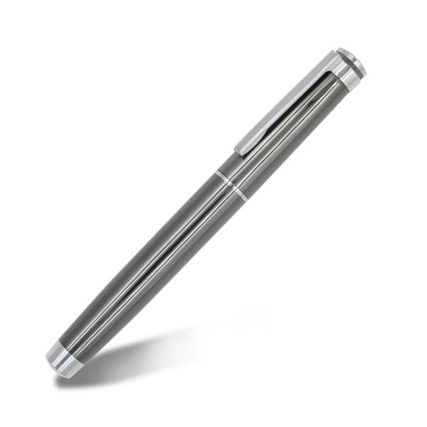 Bullet Tip Metal Roller Ball Pen With Cap 0.7mm Multiple Colors Roller Pen