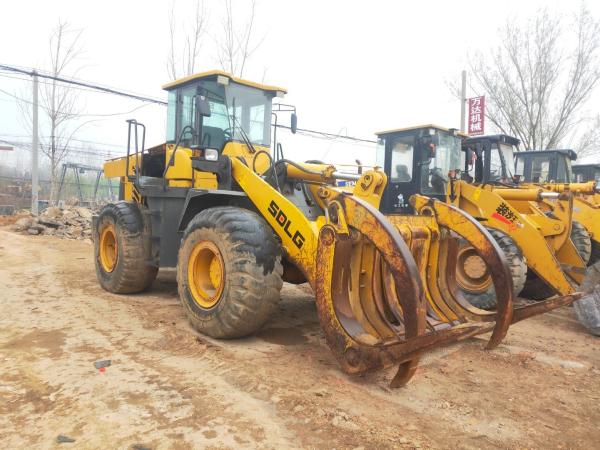                  Used Capacity 5 Ton China Wheel Loader Sdlg LG953 with Fork, Secondhand Original Sdlg Front Loader LG953 LG956 LG936 Payloader with Fork Hot Sale             