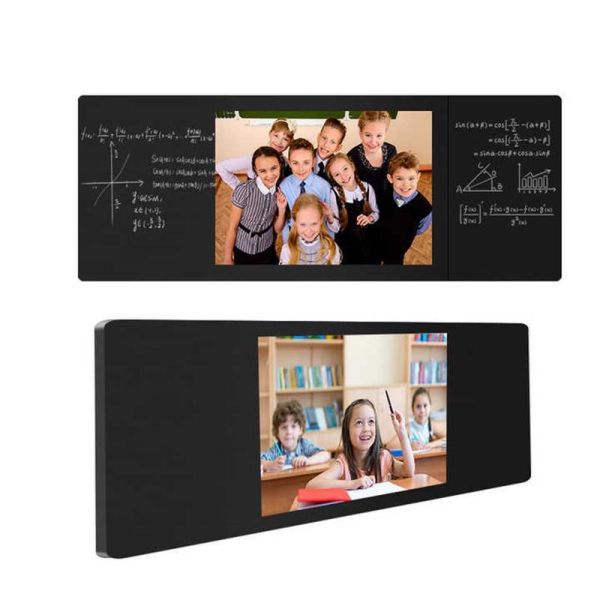 86 Inch Push Pull Digital Blackboard with Infrared 40 Touch Points and Magnetic Function for Education and Training