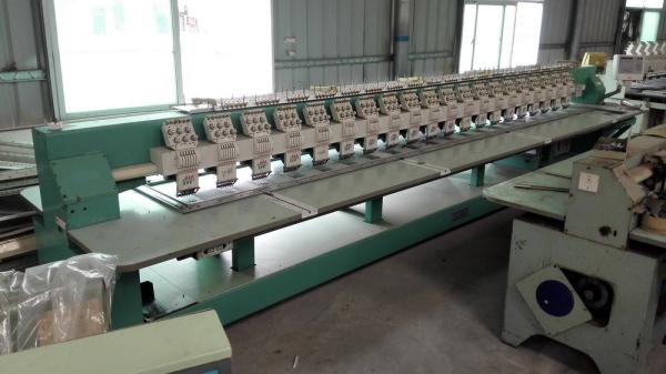 Second Hand Tajima Professional Embroidery Machine 20 Heads 6 Needles