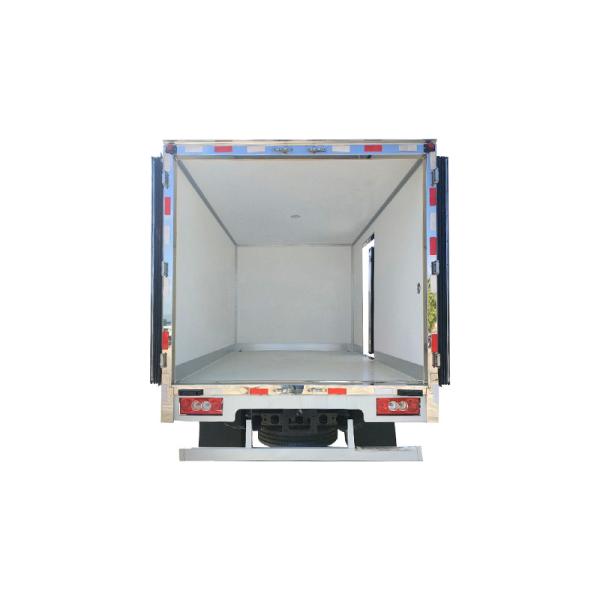 Fish Refrigerator Trucks 4 Cylinders Diesel Reefer Box Truck