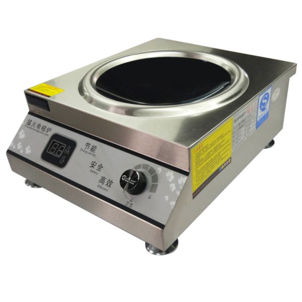 LED Display 405*500*185mm 5000W Countertop Induction Cooktop