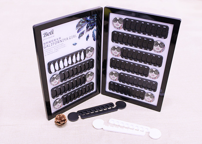 Доска карты дисплея части ногтя геля клуба искусства пластиковая как инструмент для магазина маникюра