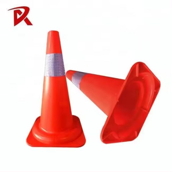 Total Orange/red Color Traffic Cone with Reflective Film 10 15cm AS PICTURE Free Samples