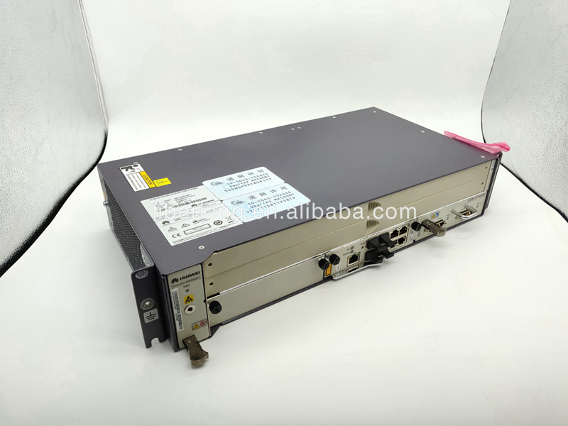 Шасси Huawei MA5608T OLT с линией терминалом силы DC GE 1xMCUD 1xMPWC одиночной оптически