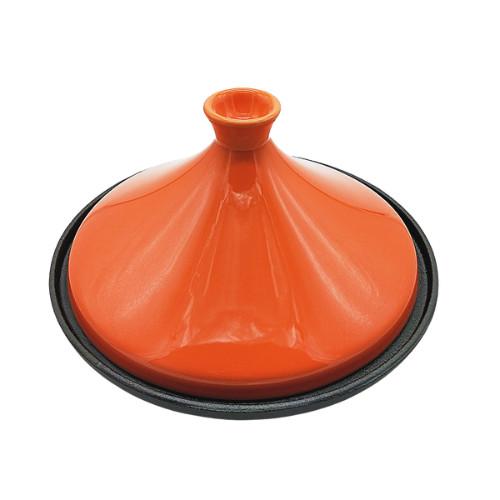 Ferro fundido esmaltado 3,3 quartos Tajine que cozinha o potenciômetro Stovetop seguro