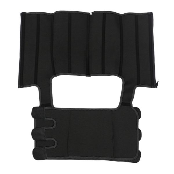 Черный двойной пояс NANBIN плюс талия Cincher размера ультра вспотел талия и триммер бедренной кости