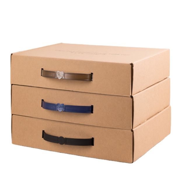 Envases de cartón personalizados de diferentes formas Cajas de envío ecológicas con logotipo