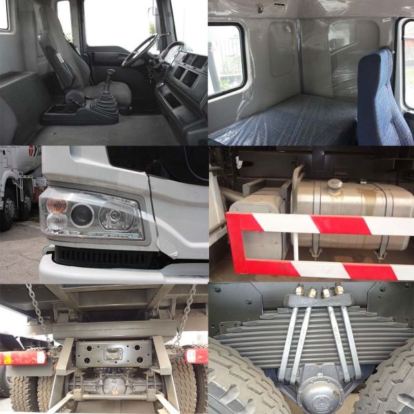 336hp Red Left Hand Drive Dump Truck 6x4 Sinotruk Howo7 Brand URO II Emission