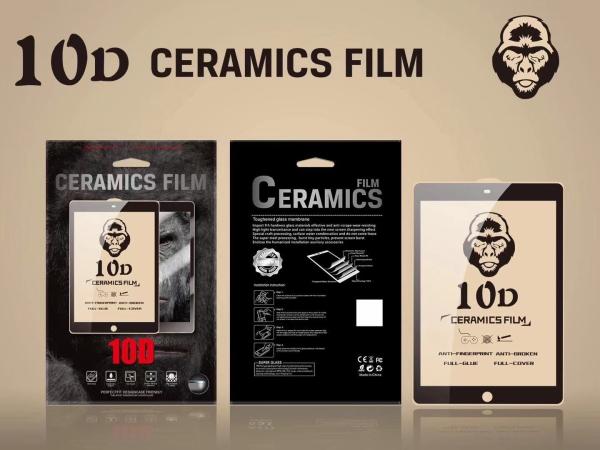10D Clear Ceramic Phone Glass Protector For Ipad Pro 12.9 2018